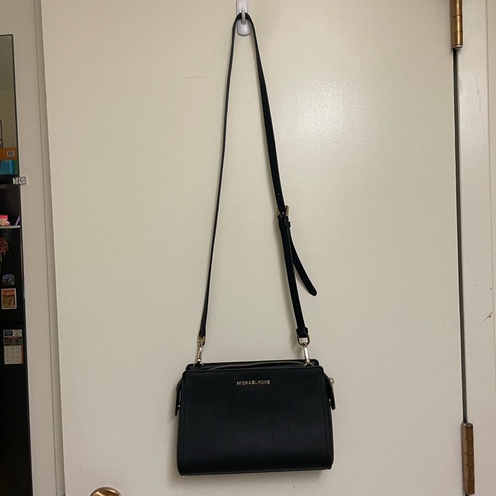 Michael Kors Black Crossbody Purse